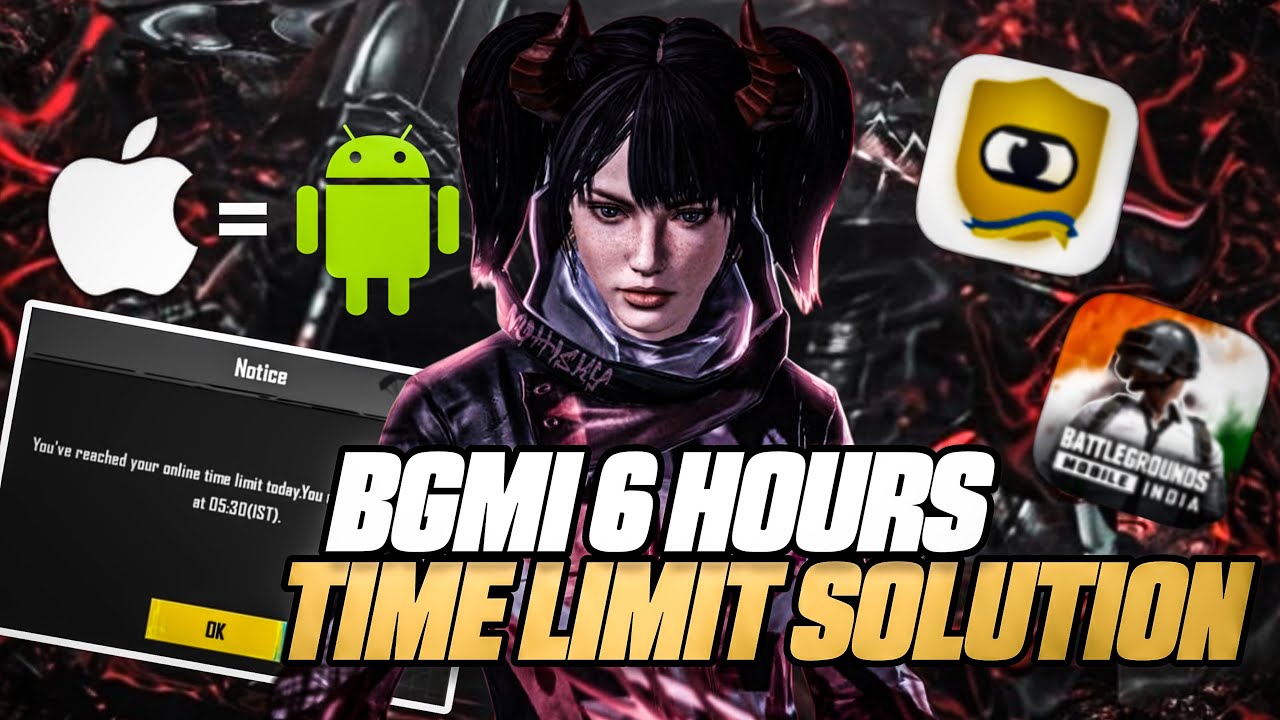 BGMI 6 HOURS TIME LIMIT SOLUTION | VPN USE CHEYTHAAL BAN KITTUVO???