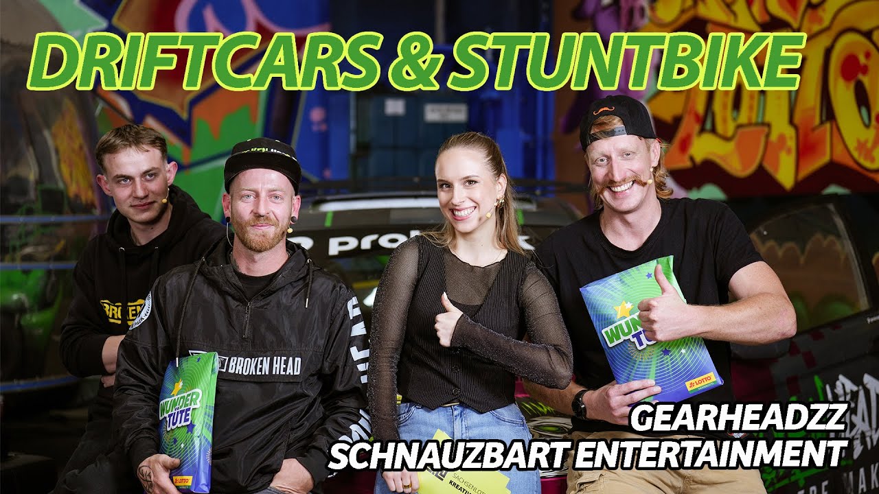 🎬 LO.LO 🎬 ‪@sachsenlotto‬ YouTube Show mit ‪@SchnauzbartEntertainment und @gearheadzz #drifting