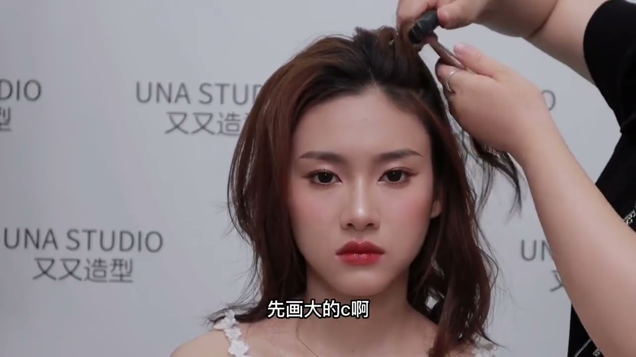 超详细少女系鲜花造型教程分享#鲜花新娘造型 #新娘发型