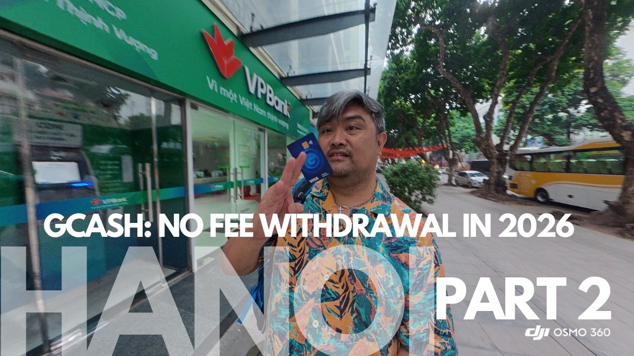 Exploring Hanoi, Vietnam 🇻🇳 | NO FEE ATM Withdrawal Using TPBank