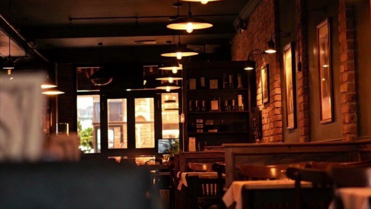 Moody Jazz at night Café – Relaxing Mellow Tunes for a Cozy Evening