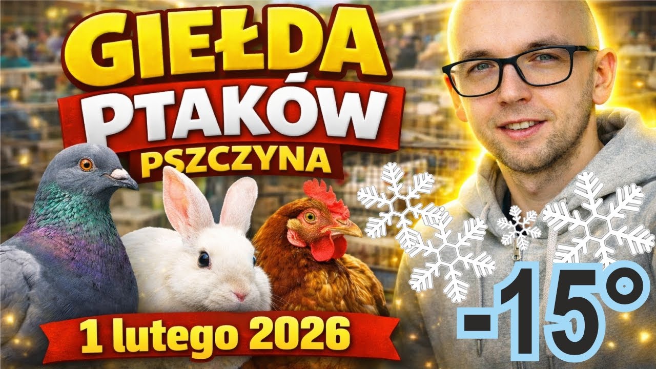 Pszczyńska Giełda Ptaków- Zobacz te Rarytasy !  1 Lutego 2026