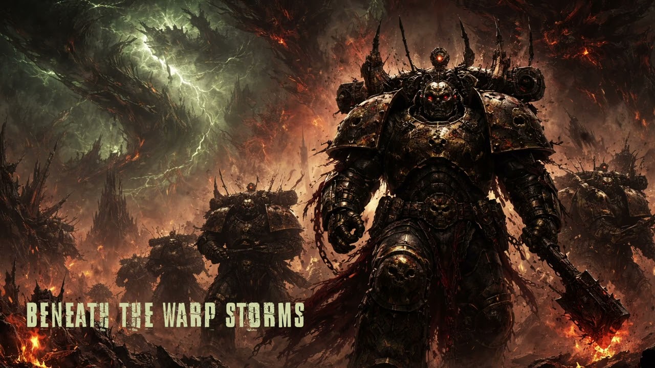 Warhammer 40k – Beneath the Warp Storms – Chaos Space Marines Daemonic Orchestral War Ambience