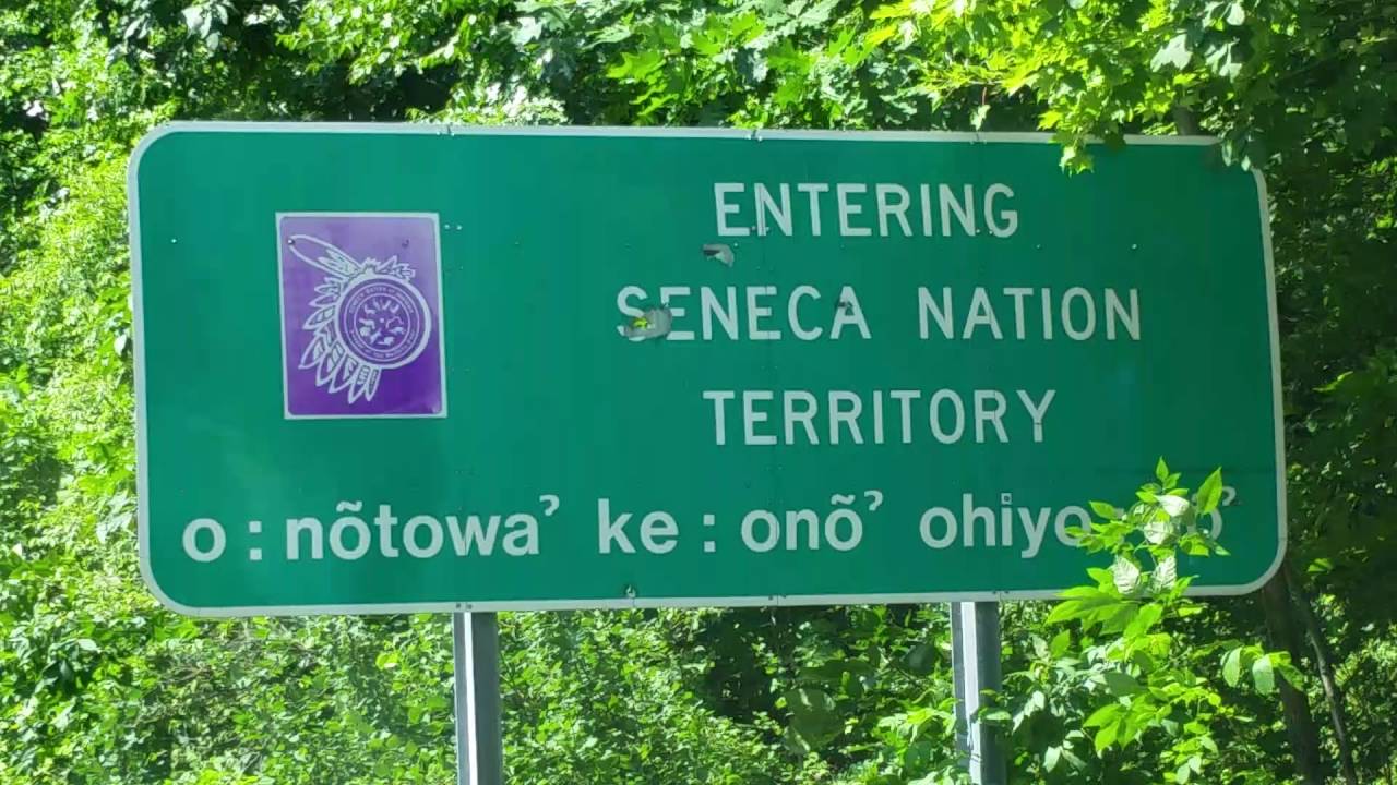 Seneca Nation Signs - August 4, 2016 -  Travels with Phil - Unedited