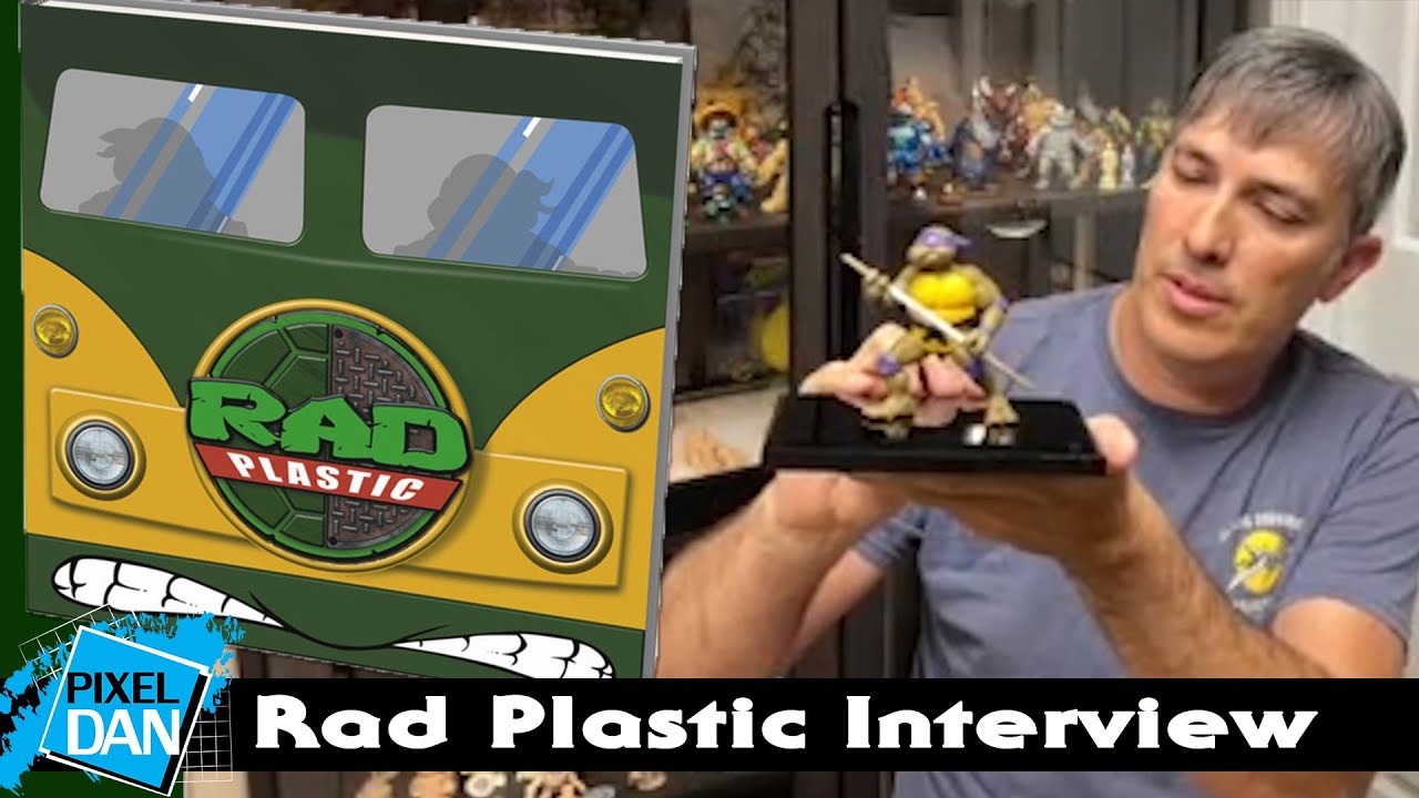 Rad Plastic - TMNT Action Figure Book of Concepts & Prototypes | Interview with Chris Fawcett