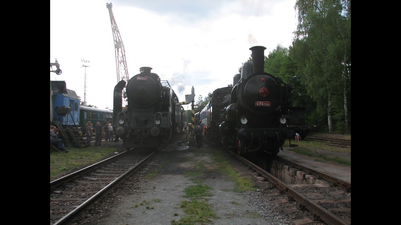 Parní vlaky - Lužná u Rakovníka 23.-25.6.2017 - Luženská setkání 2017