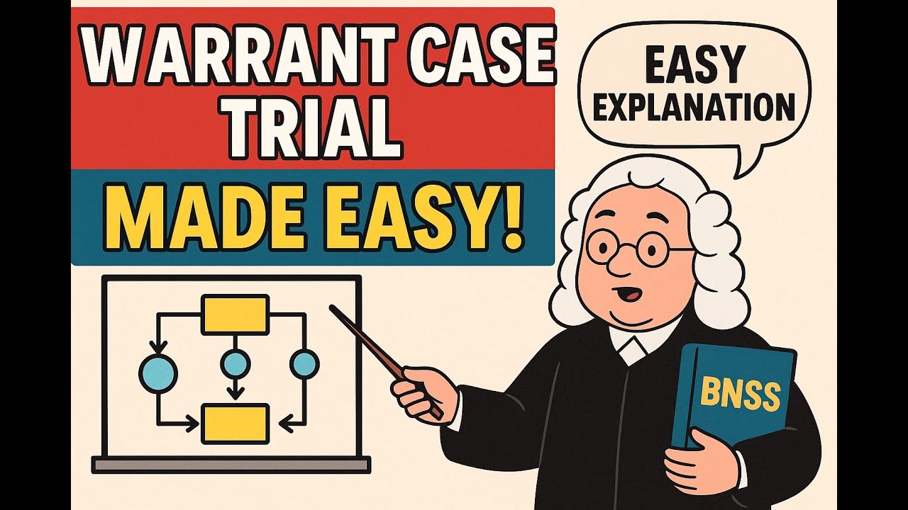 Trial of warrant cases under BNSS,2023 #bnss #newcriminallaws #warrant #advocate  #ivlegal