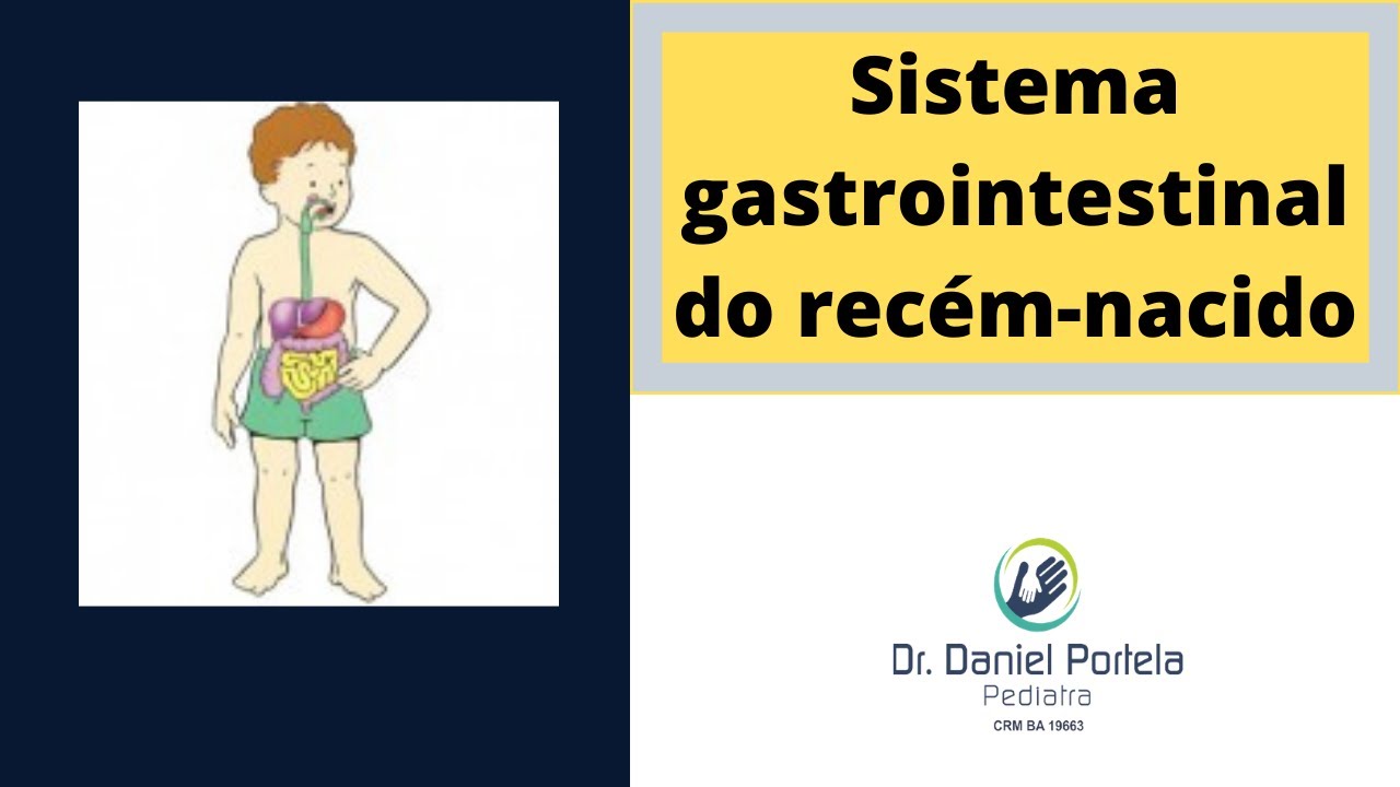 O intestino dos bebês