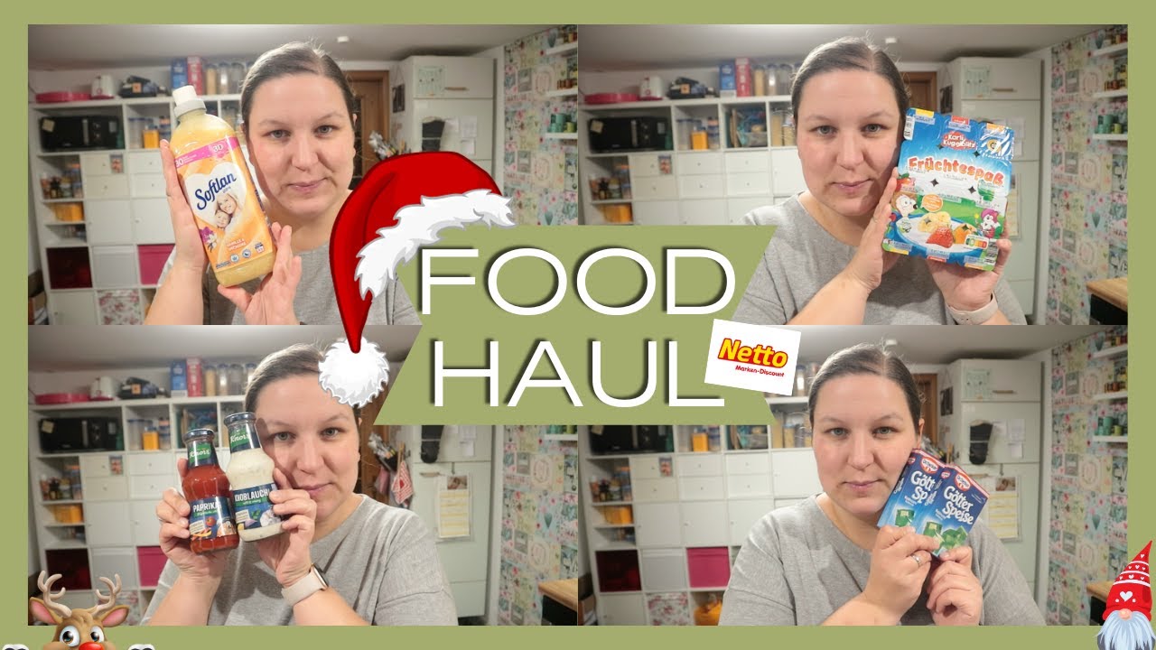 FOOD HAUL | Netto | Merry Christmas! | Schumsmaus