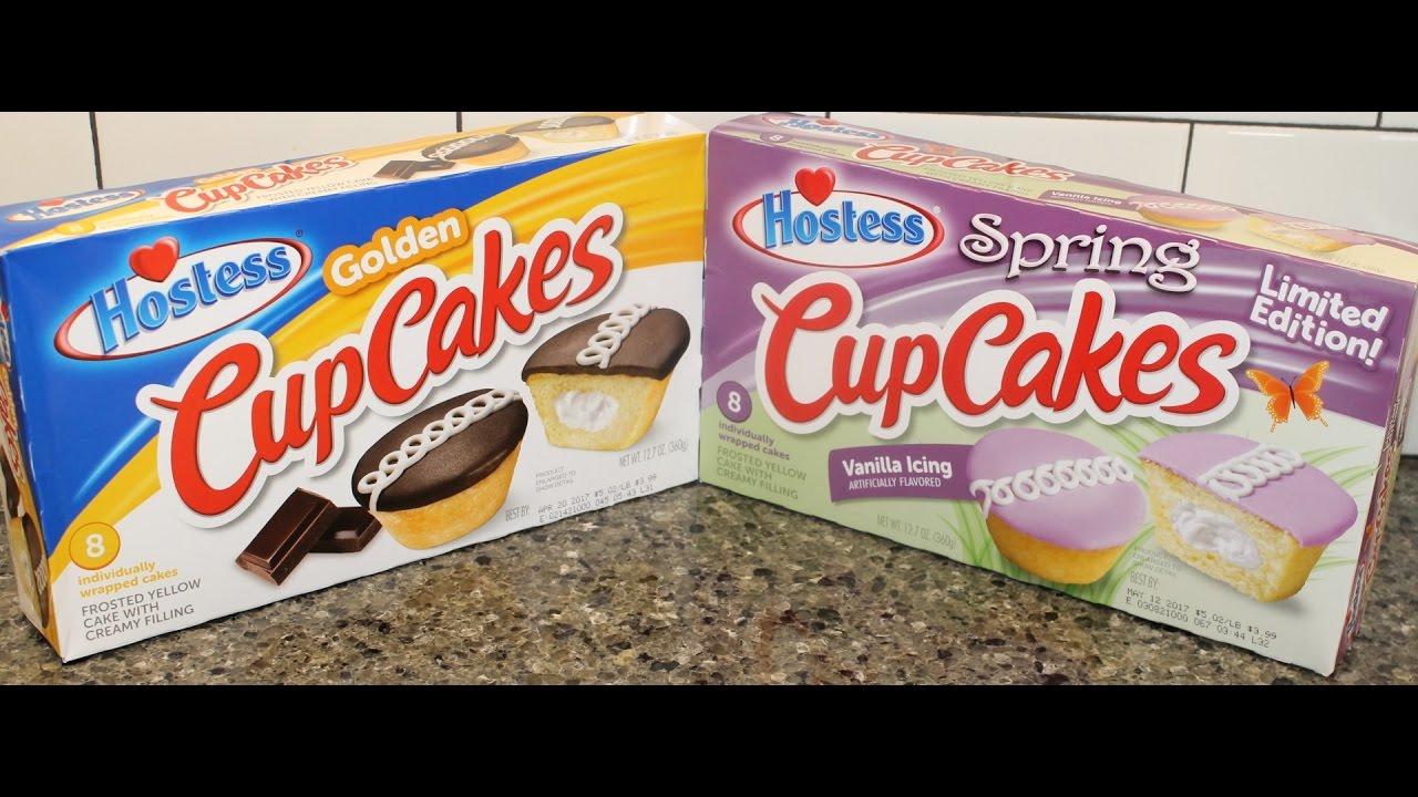 Обзор Hostess Spring & Golden Cupcakes