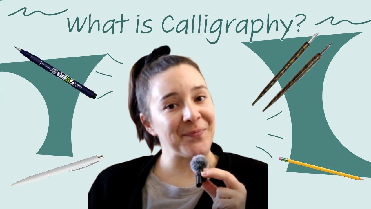 Calligraphy isn't Handwriting! | The difference between Calligraphy, Hand lettering & Handwriting
