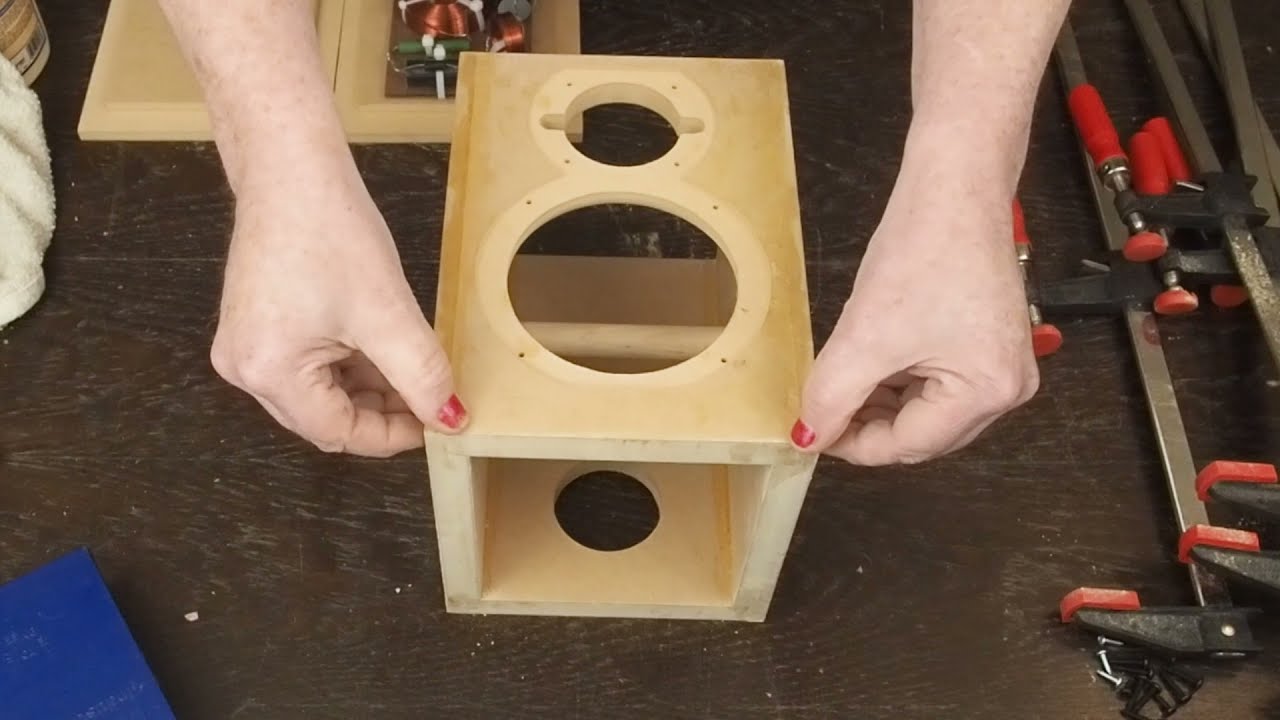 DIY Speaker Kit Build #1 Assembling the Cabinets