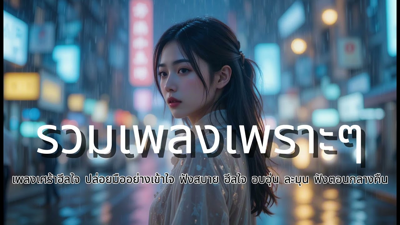 รวมเพลงเพราะๆ เพลงเศร้าฮีลใจ ปล่อยมืออย่างเข้าใจ ฟังสบายๆ อบอุ่น ละมุน ฟังตอนกลางคืนยิ่งอิน No.167