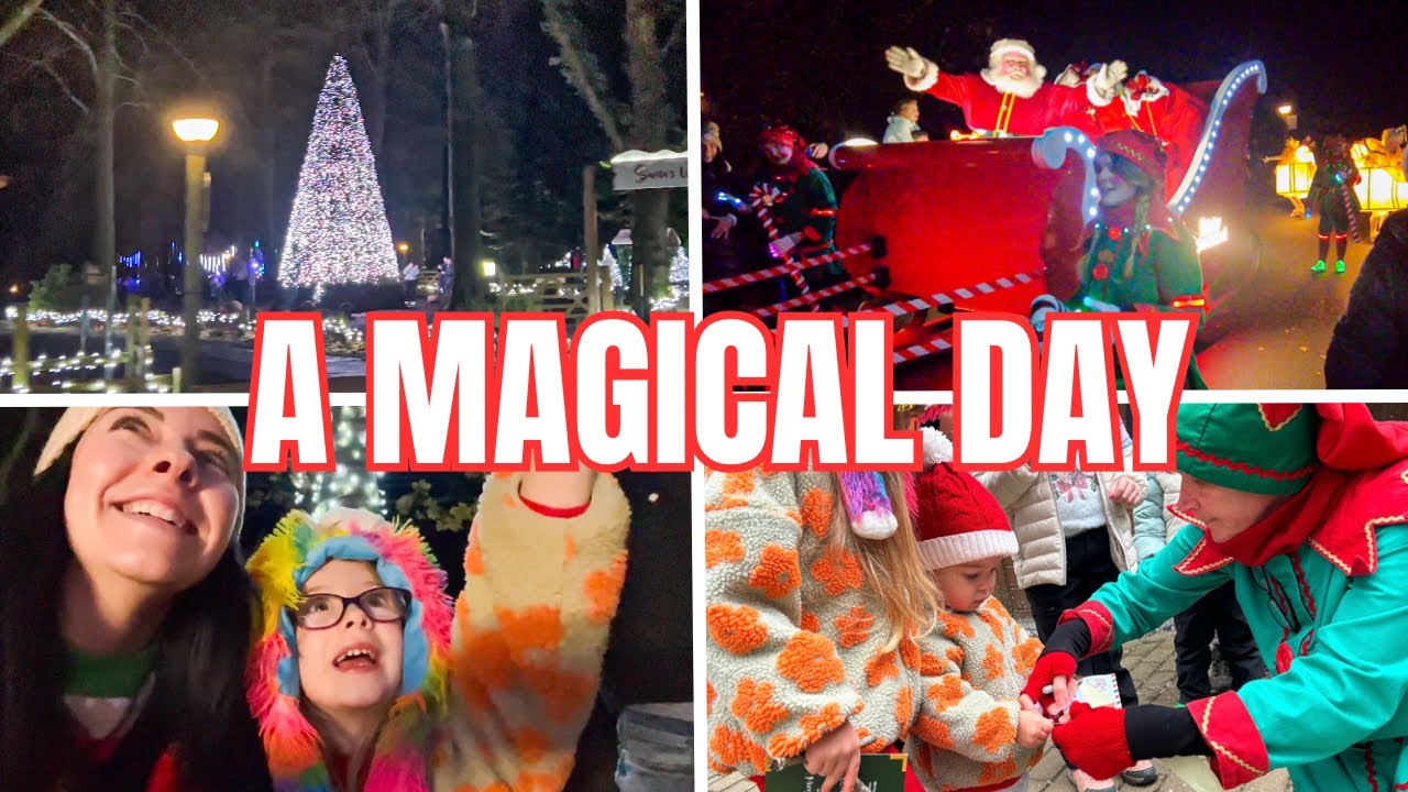 CENTER PARCS LONGLEAT WINTER WONDERLAND! THE BEST DAY!