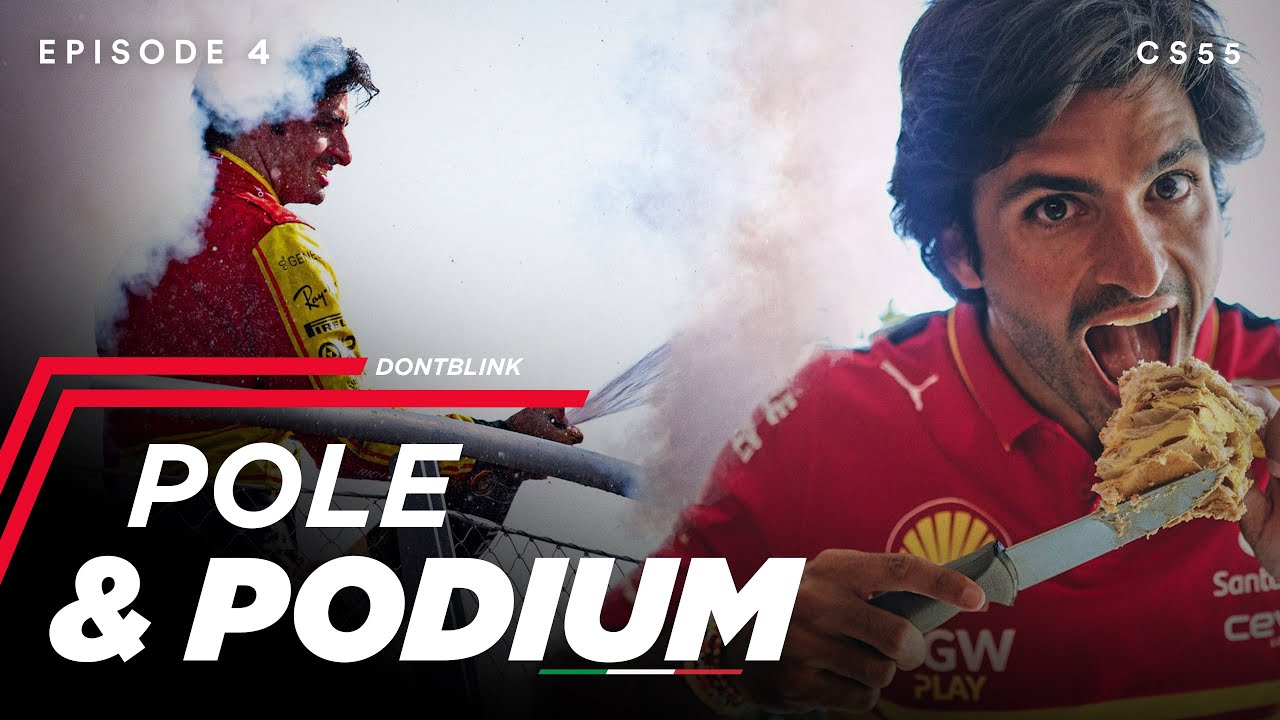 MY POLE & PODIUM AT MONZA WITH THE TIFOSI by CARLOS SAINZ | DONTBLINK EP4 SEASON FOUR