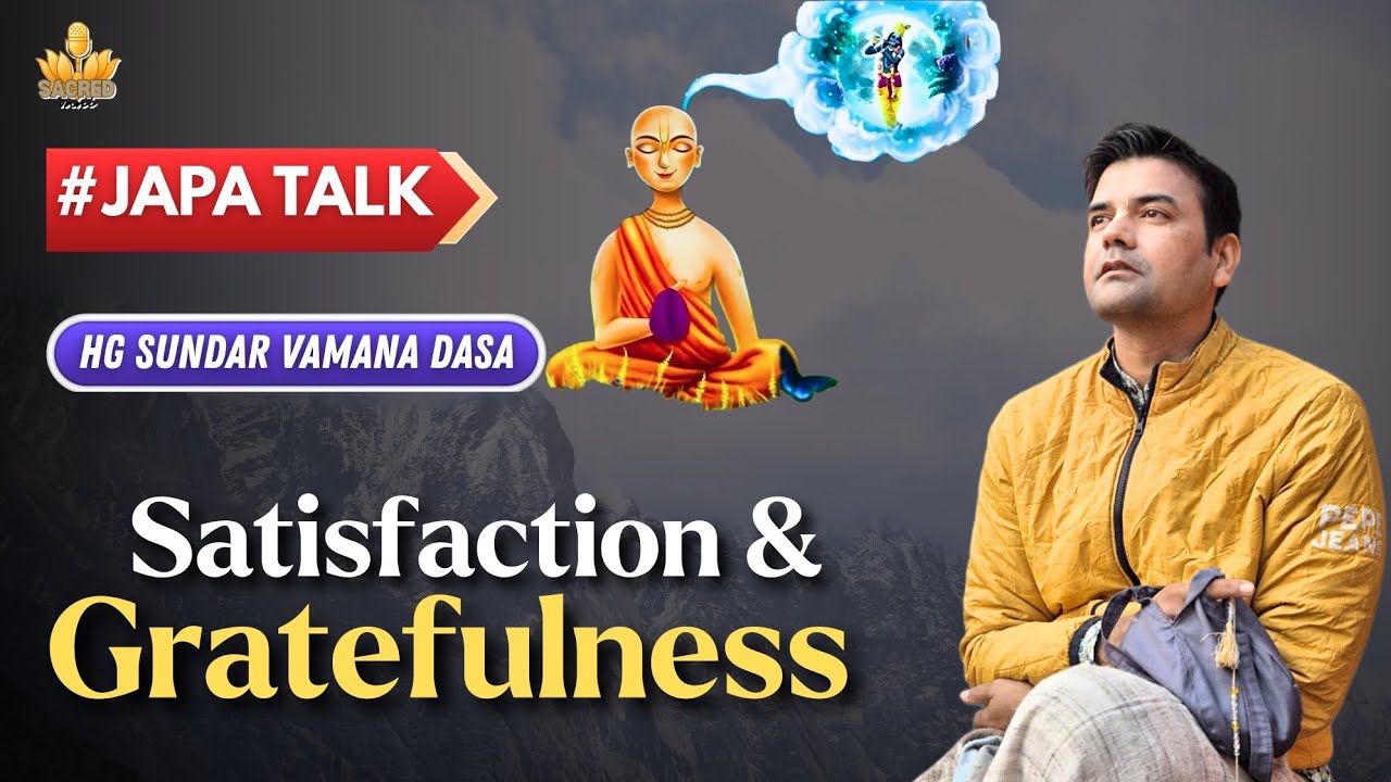 Powerful Japa Talk for steadiness in Bhakti || Sundar Vamana Dasa
