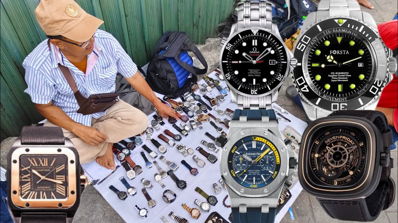 UPDATE JAM TANGAN SECOND BRANDED DI LAPAK PAK ZUL ‼️ PASAR LOAK JEMBATAN ITEM JATINEGARA