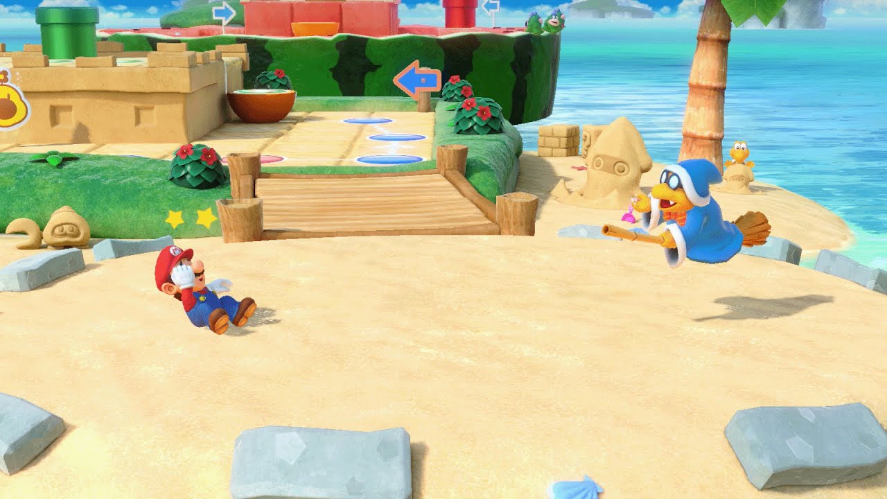 Super Mario Party - Mario vs Peach vs Rosalina vs Daisy - Megafruit Paradise