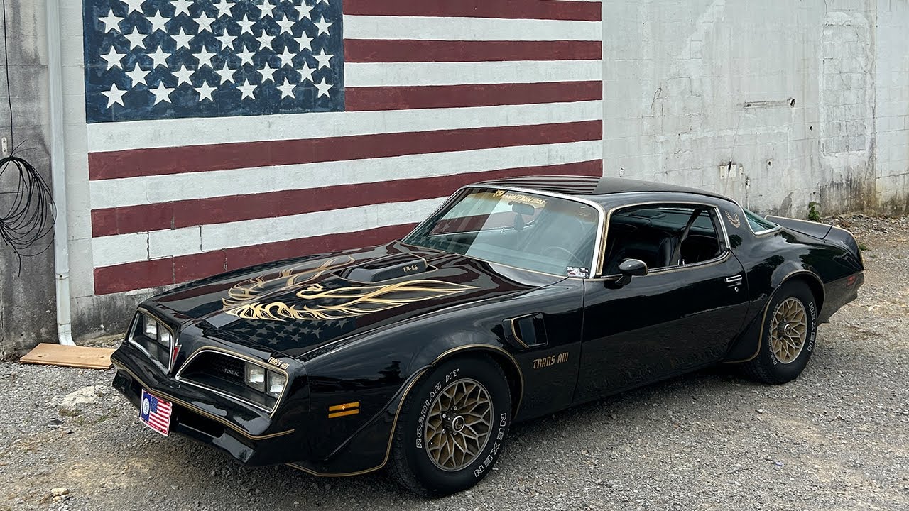 Опускаю мой Pontiac Trans Am 1977 года
