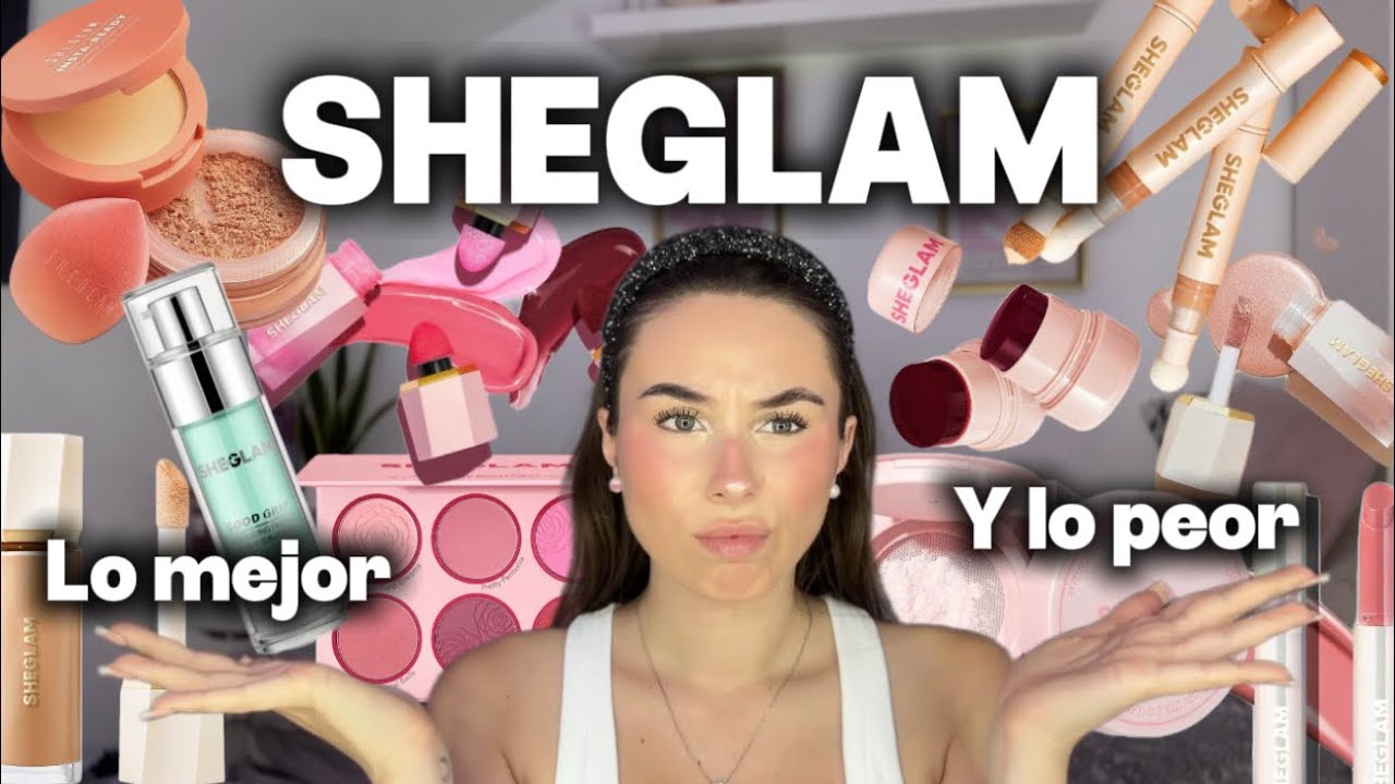La verdad sobre SHEGLAM: ¿Es tan bueno como dicen? ✨💄Pongo a prueba TODOS mis productos 💋FULL FACE