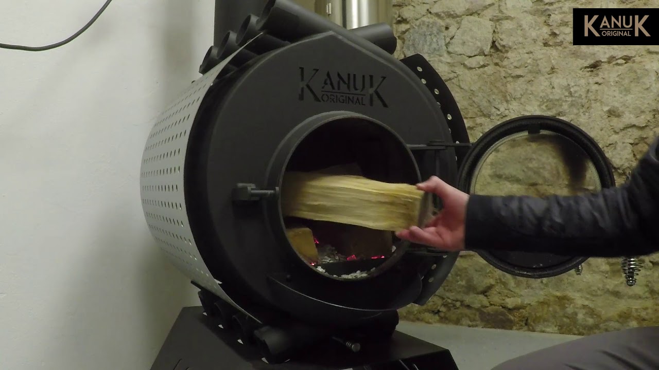 Kanuk® Original Werkstattofen richtig anzünden | Tutorial