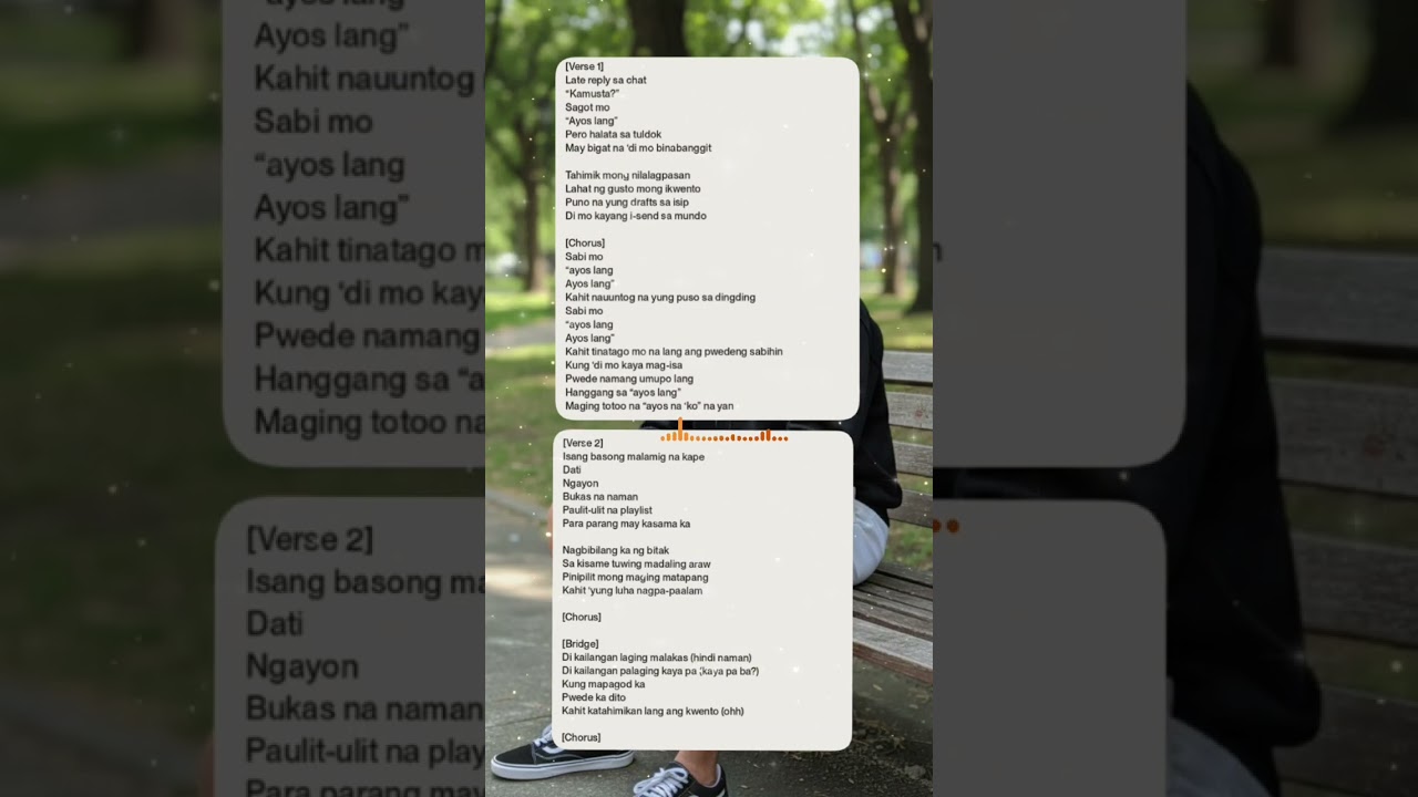 Ayos Lang (song title)