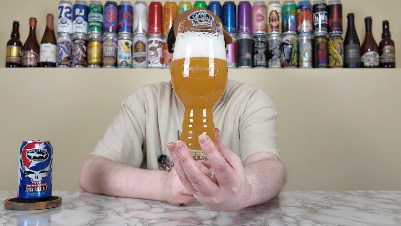 Grateful Dead Juicy Pale Ale | Dogfish Head Craft Brewery | Beer Review | #2411