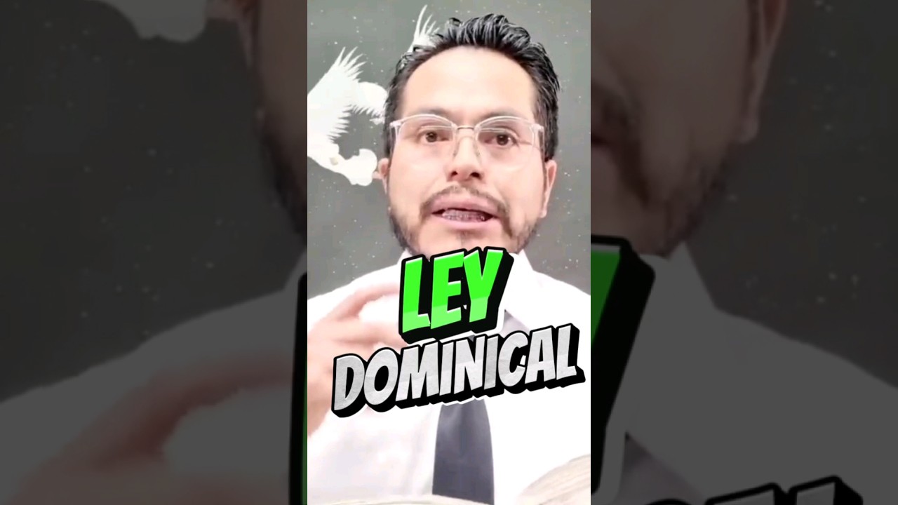 🔴LEY DOMINICAL en s&iacute;mbolos #Adventistas