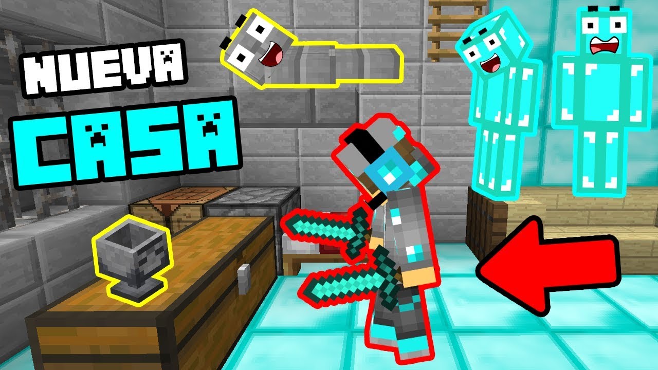 TROLLEANDO TODAS LAS SKIN SECRETAS 😂 CASA VIP DE ESCONDITES SECRETOS EN MINECRAFT 💎
