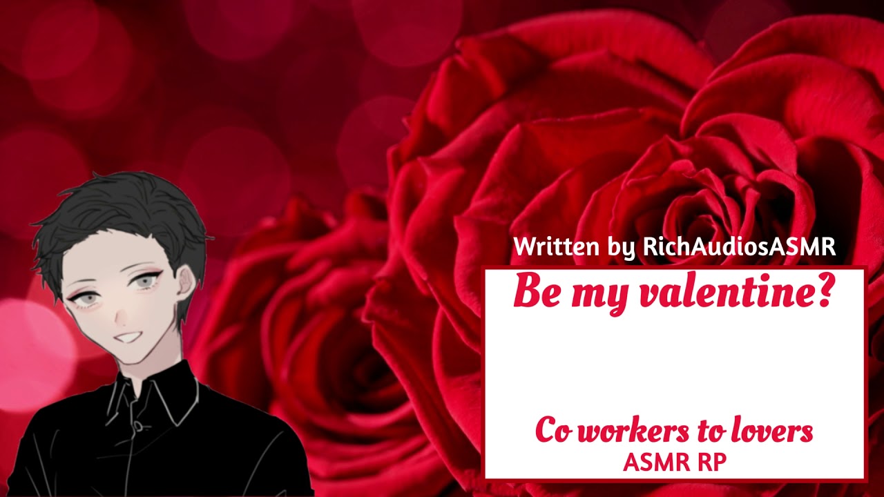 Be My Valentine - Co-Workers to Lovers ASMR - Friends to Lovers RP (Valentines Day Special M4A)