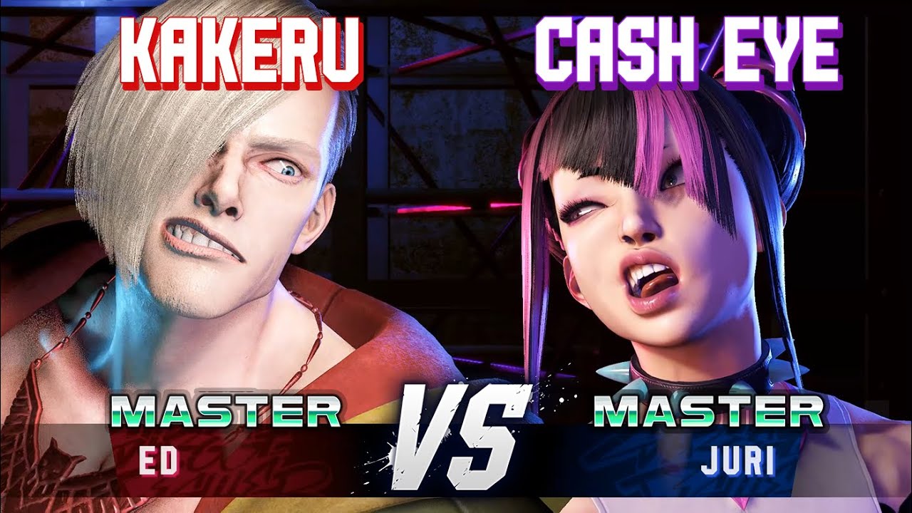 SF6 ▰ KAKERU (Ed) vs CASH EYE (Juri) ▰ Ranked Matches