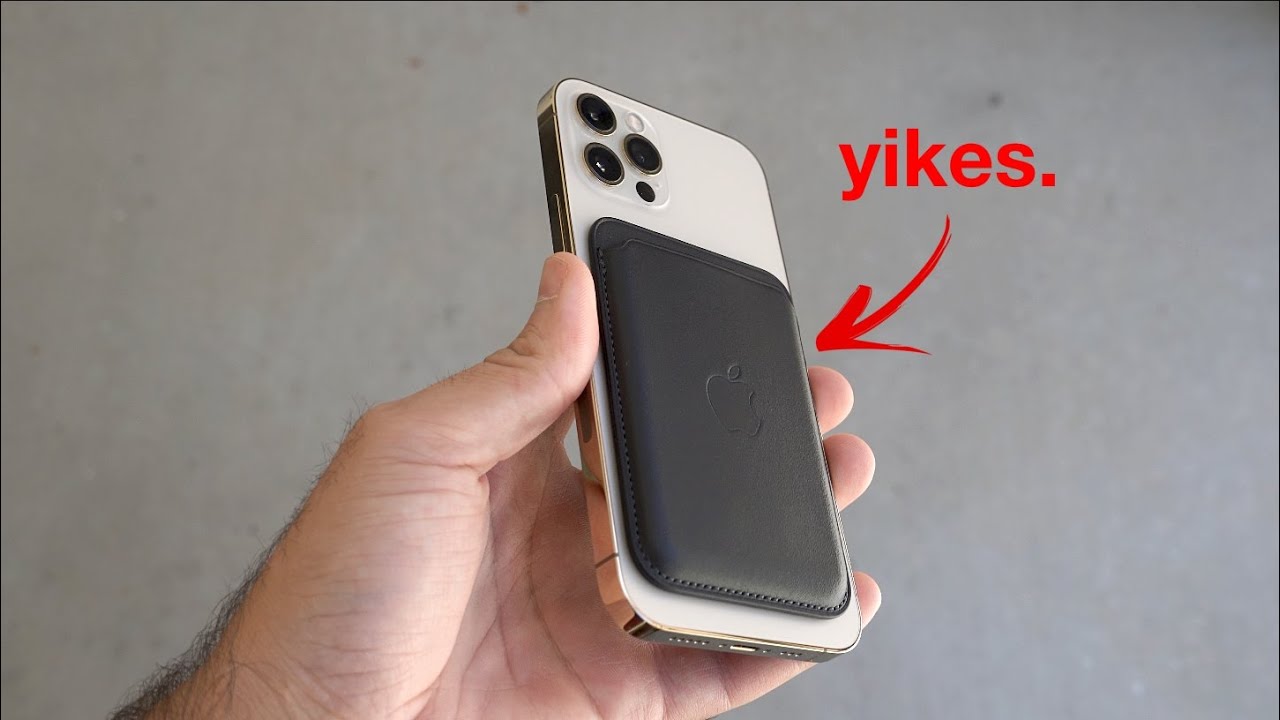 iPhone 12 MagSafe Leather Wallet - WARNING ⚠️