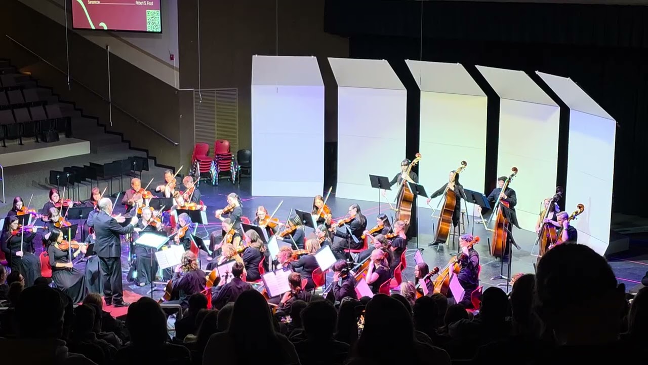 Weber School district high-school Honor Orchestra 1-30-26 