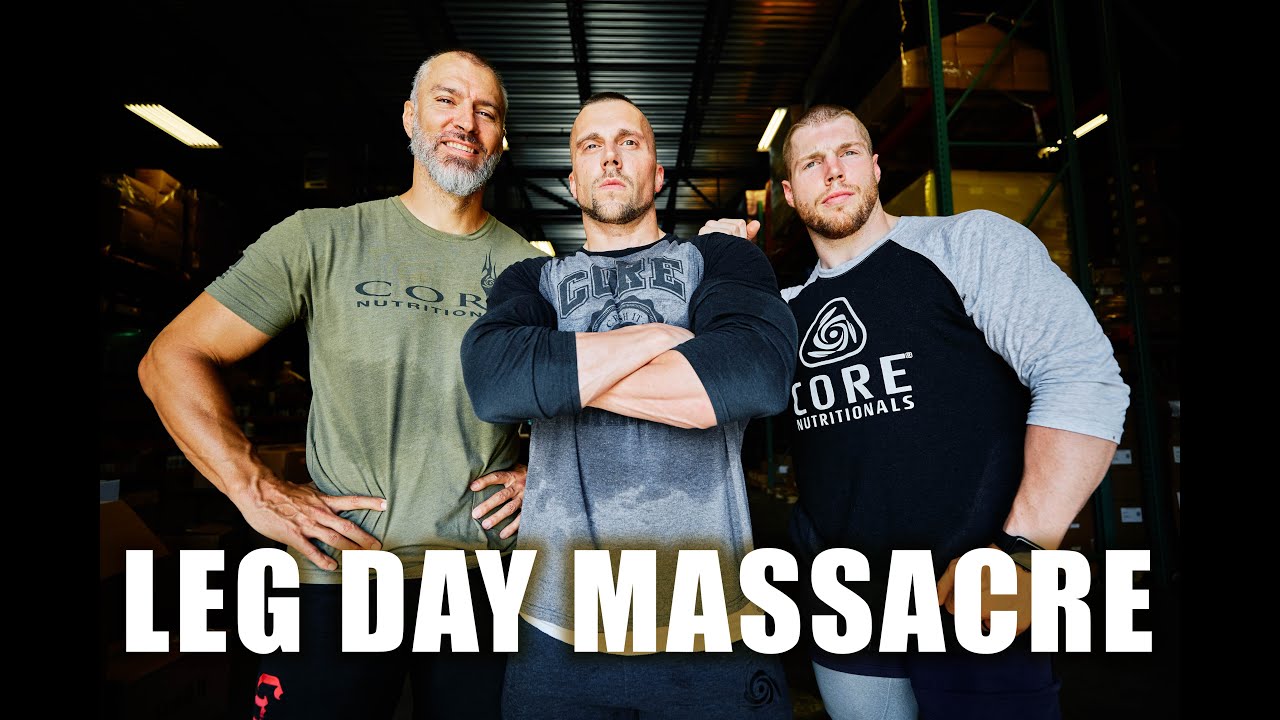 PUMP SESSION - LEG DAY MASSACRE WITH DOUG MILLER & @PaulRevelia