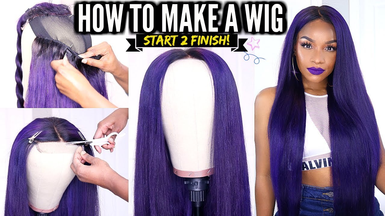 How to Make a Wig START TO FINISH! | DIY Lace Closure Wig