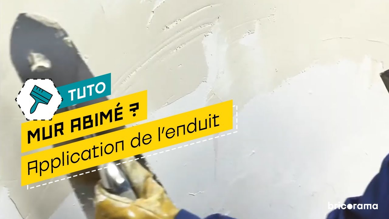 Comment enduire un mur abim&eacute; ? Bricorama