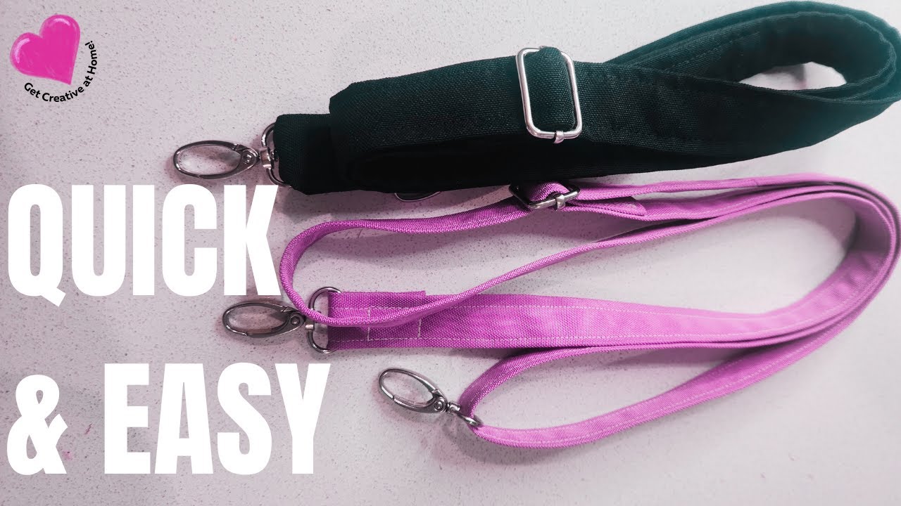 How to Make an Adjustable Bag Strap | Easy Sewing Project for Beginners