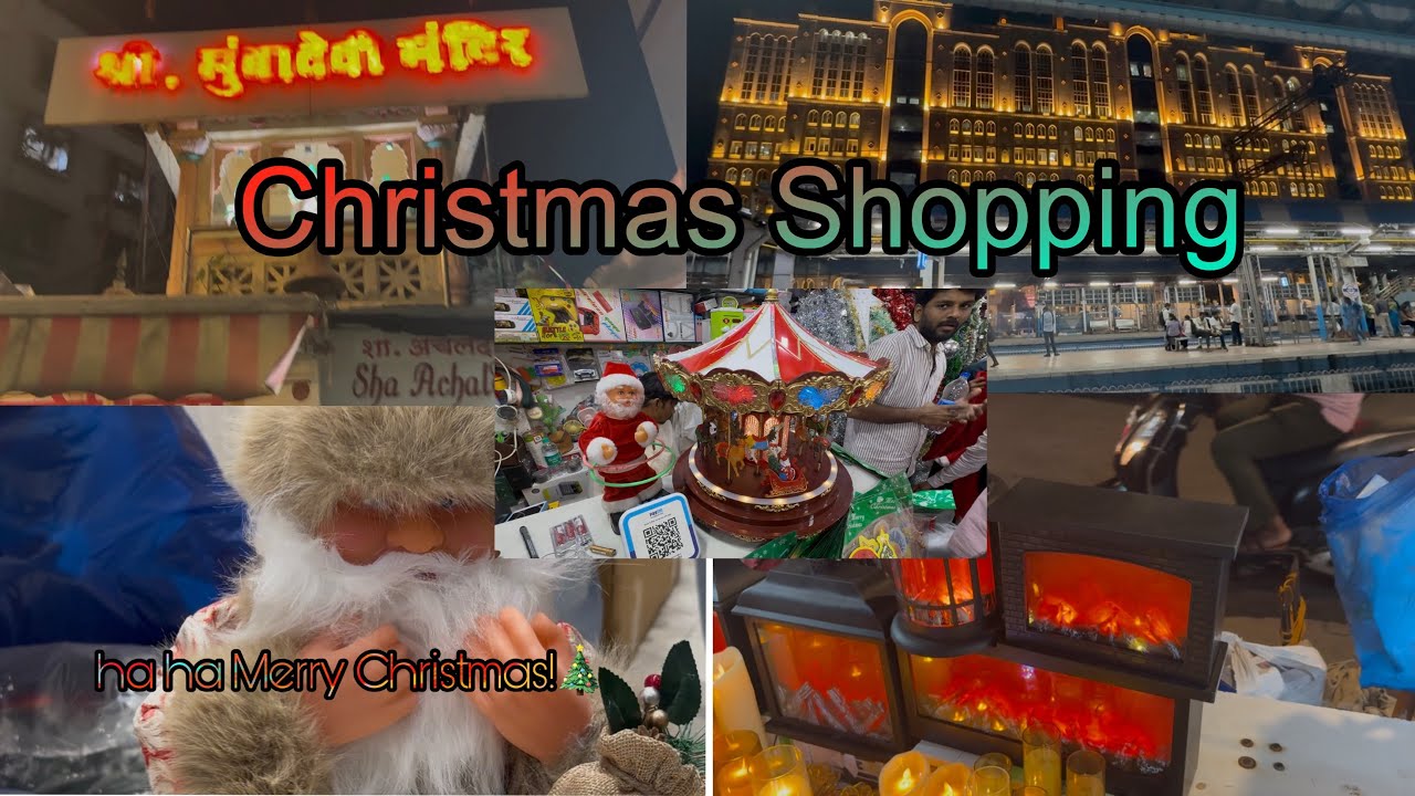 Crawford Market | Lohar Chawl Tour | Christmas Shopping | Mumbai Explore | #viral #mumbai ai
