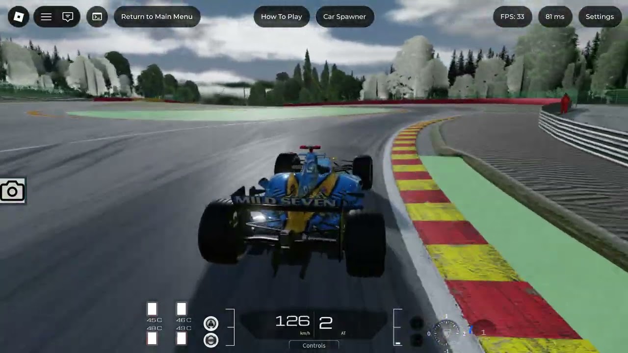 2004 Fernando Alonso Renault Spa