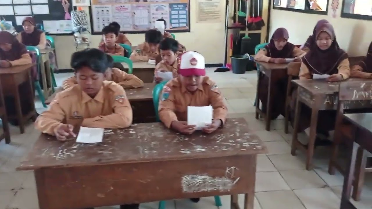 Pembiasan pagi di UPT SDN Margomulyo 