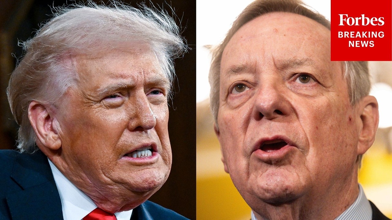 Dick Durbin Reacts To Report That DOJ Failed To Disclose Epstein Documents On Trump Allegations
