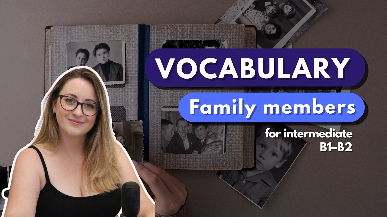 Portuguese Vocabulary | FAMILY MEMBERS (B1–B2) | Brazilian Portuguese