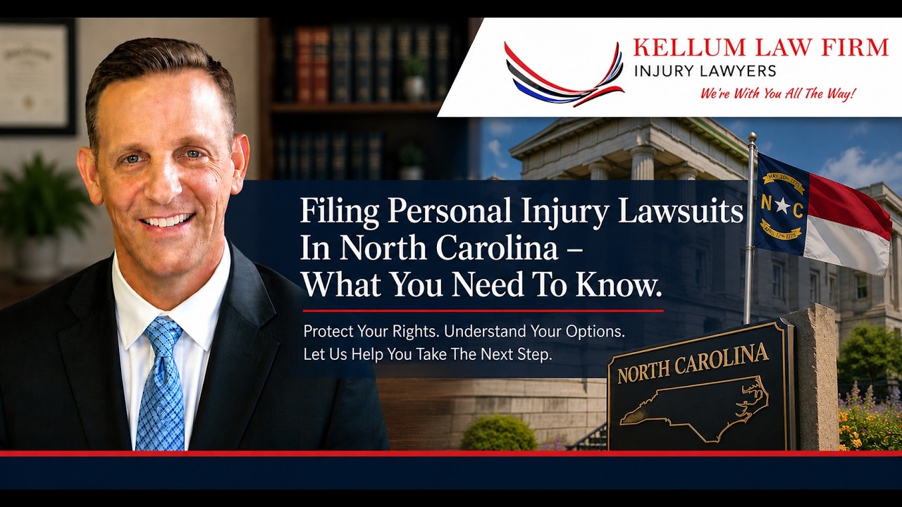 Filing Personal Injury Lawsuits In North Carolina - What You Need To Know.