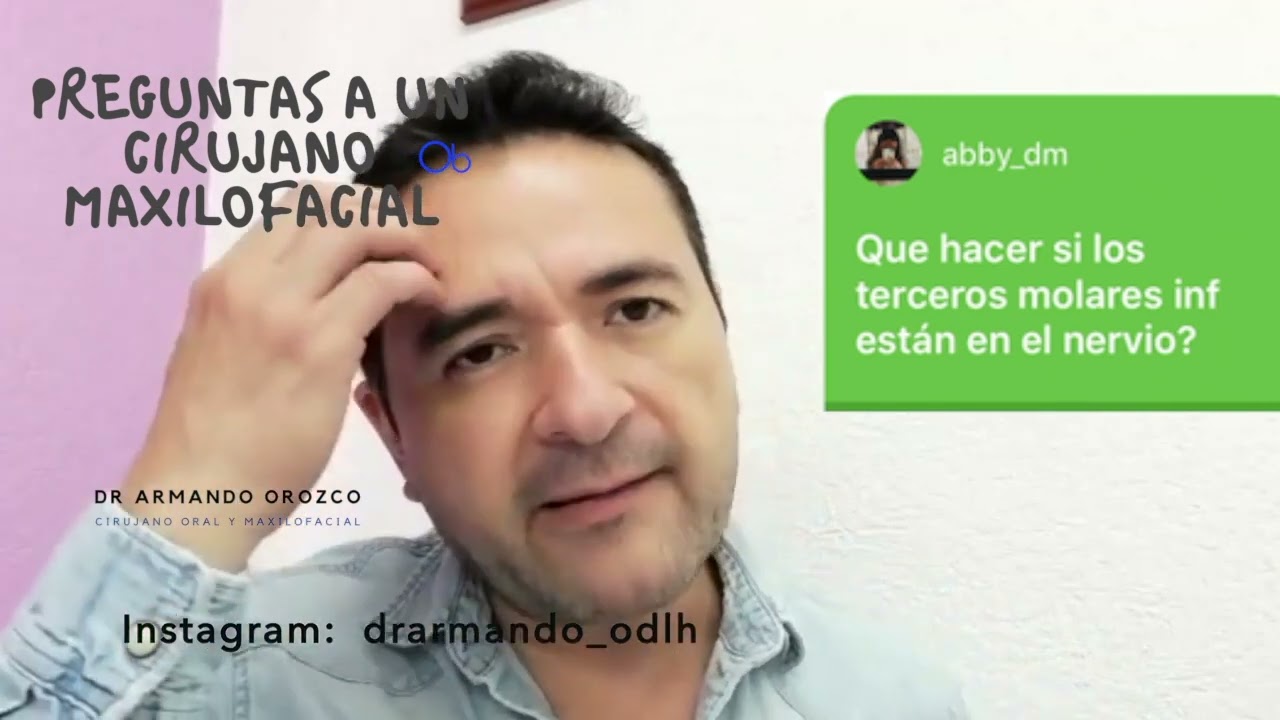 ¿Qué hacer si los terceros molares están en el Nervio Dentario Inferior?
