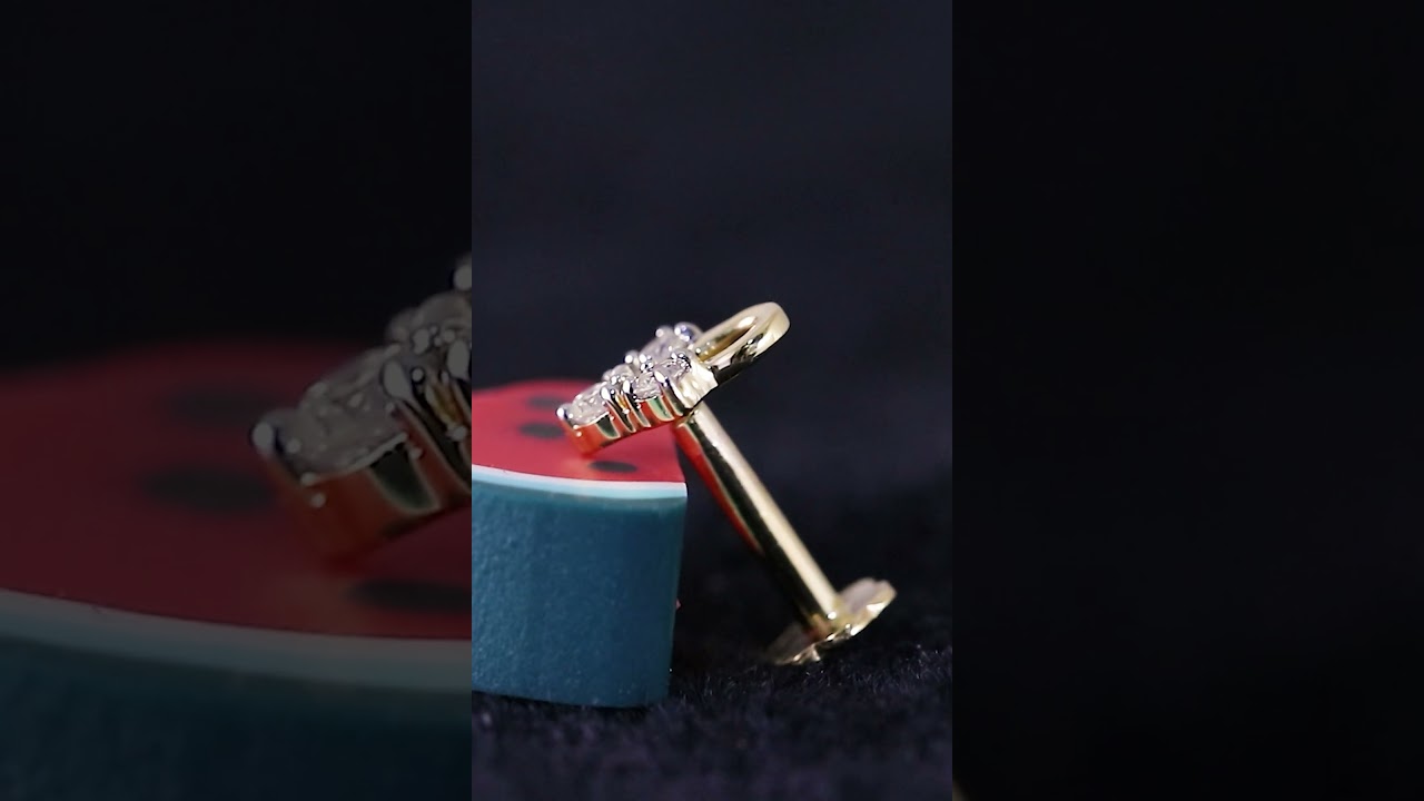 Tiny gem, big impact &ndash; your nose's radiant jewel. @Fiery-Flair #diamondjewellery #diamondnosepin