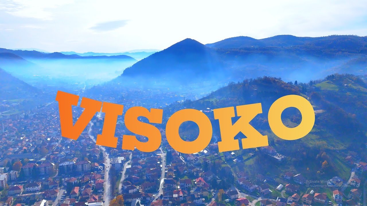 Visoko 4K | Aerial Views of Bosnia's Most Intriguing Town