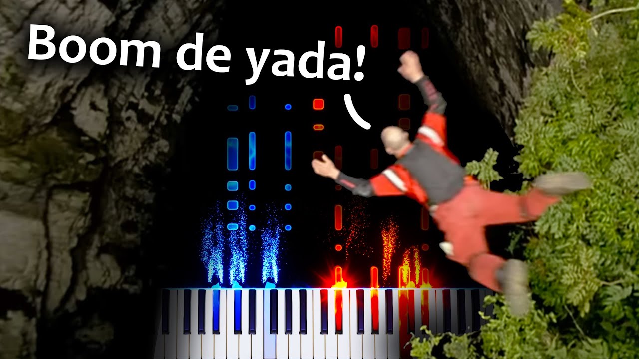 Boom De Yada (I Love The Mountains) - Piano Tutorial
