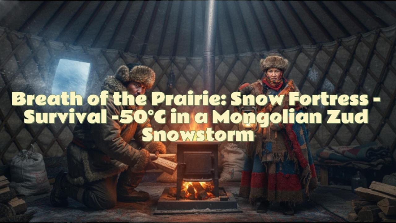 Breath of the Prairie: Snow Fortress - Survival -50°C in a Mongolian Zud Snowstorm