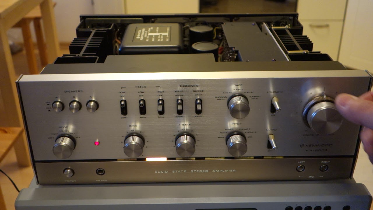 Kenwood KA-8004  (1973-76)&Philips Hi-Fi Sound Project 6494