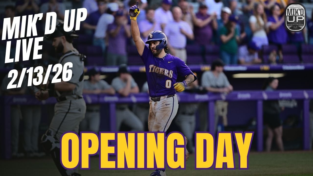 LSU Baseball | Opening Day Is Here For The Defending National Champions | What Are Your Expectations